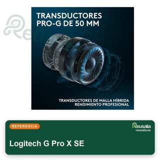 Logitech G Pro X SE auriculares gaming sonido