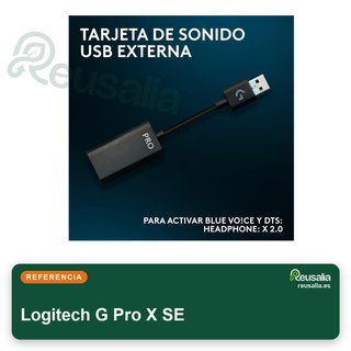 Logitech G Pro X SE auriculares gaming sonido