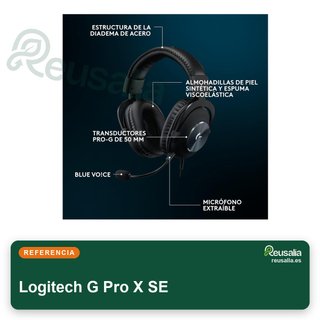 Logitech G Pro X SE auriculares gaming sonido