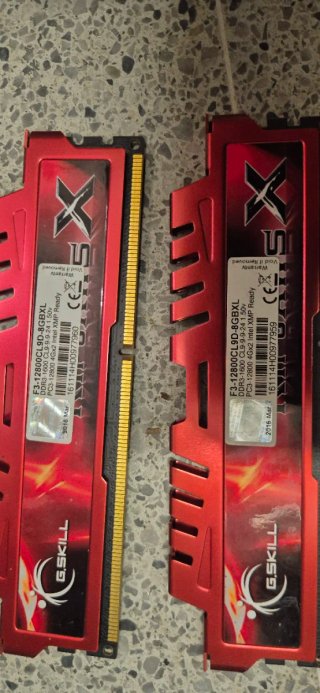 Memoria RAM G.SKILL DDR3 1600MHz 8GB (2x4GB)