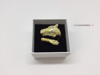 sortija oro 18k con circonita