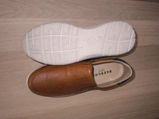 Zapatos Baerchi Cuero Marrón Nuevos