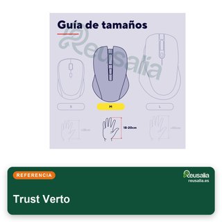 Trust Verto ratón vertical ergonómico USB