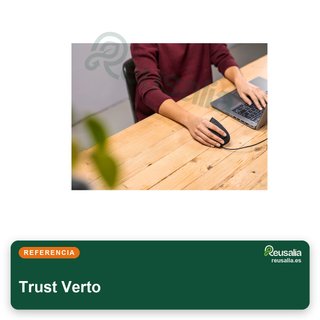 Trust Verto ratón vertical ergonómico USB