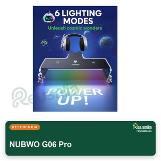 NUBWO G06 Pro Auriculares Gaming inalámbricos PS5