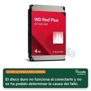 - WD Red Plus disco duro NAS 4TB