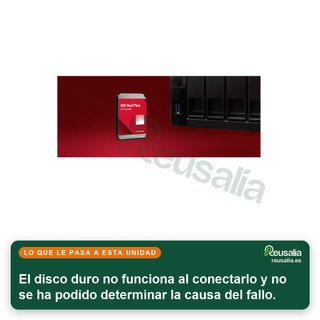 - WD Red Plus disco duro NAS 4TB