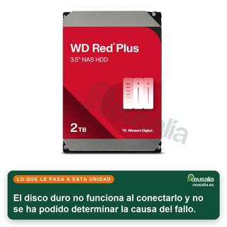 - WD Red Plus disco duro NAS 4TB