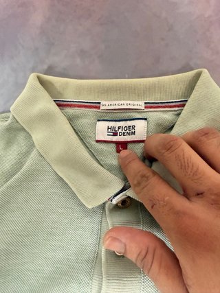 Polo Camiseta Tommy Hilfiger Verde Talla L