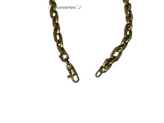 cadena oro 18k 30cm