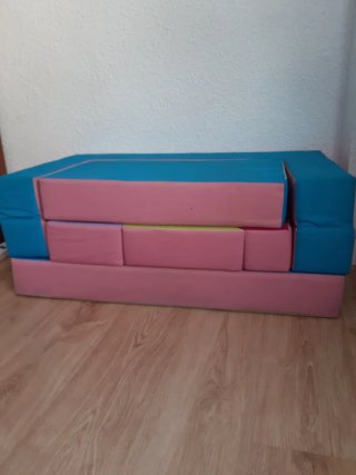 Sofá infantil espuma multicolor