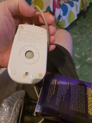 Ratón Genius EasyMouse Serial Antiguo