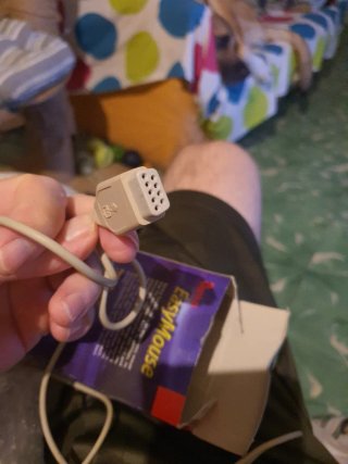 Ratón Genius EasyMouse Serial Antiguo