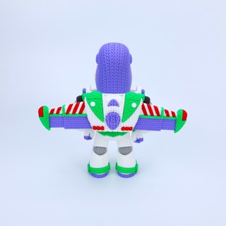 Figura Buzz Lightyear Toy Story 3D Amigurumi