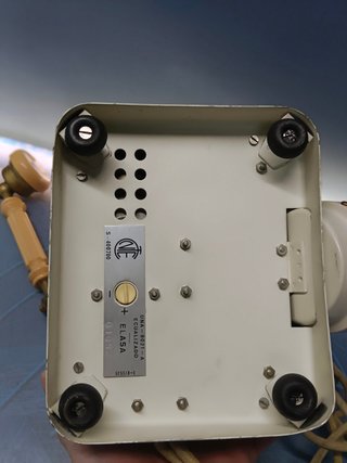 Telefono VINTAJE Fijo Elasa - CTNE, ECUALIZADO, marcador rotativo