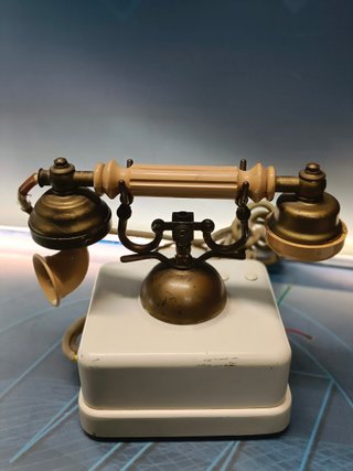 Telefono VINTAJE Fijo Elasa - CTNE, ECUALIZADO, marcador rotativo