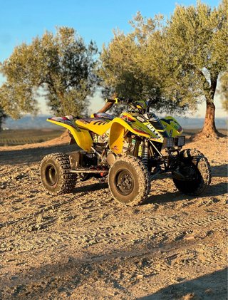 Suzuki LTZ 400 Amarillo Motocross