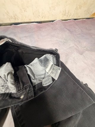 Pantalones Levi's grises mujer
