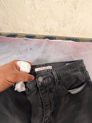 Pantalones Levi's grises mujer