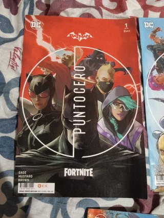 BatmanXFortnite Puntocero colección completa cómic