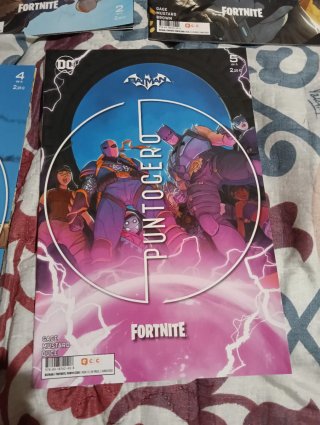 BatmanXFortnite Puntocero colección completa cómic
