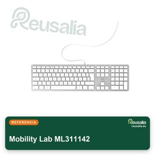 Mobility Lab teclado alemán cable Mac