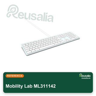 Mobility Lab teclado alemán cable Mac