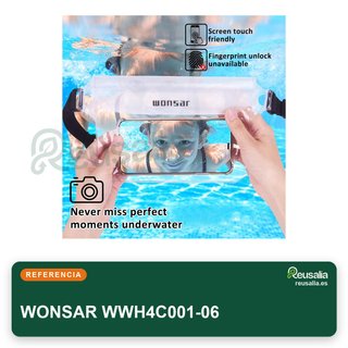 WONSAR bolsa impermeable riñonera deportes