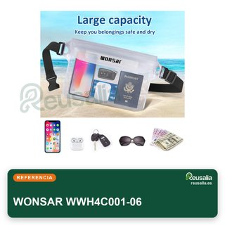 WONSAR bolsa impermeable riñonera deportes
