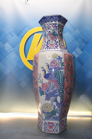 Gran jarrón porcelana china.
