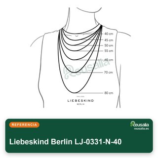 Collar Liebeskind LJ-0331-N-40 donna in acciaio