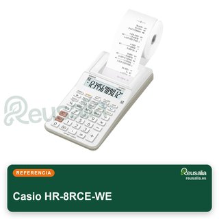 Calculadora impresora con conversión y cálculos