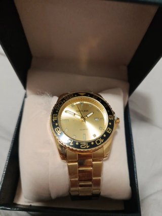 Reloj Skyline Dorado