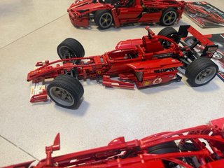 Colección 3 Ferraris Lego. Para exposicion.