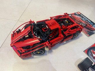 Colección 3 Ferraris Lego. Para exposicion.