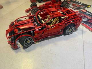 Colección 3 Ferraris Lego. Para exposicion.