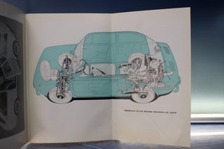 Seat 850 Manual de Uso y Entretenimiento. 1967. Primera edición.