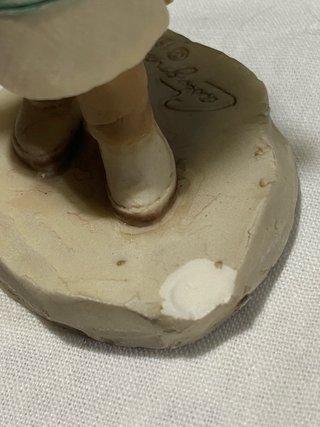 Set 6 statuine nativi americani con capanna