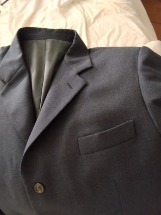 Chaqueta/Traje Negro Hombre