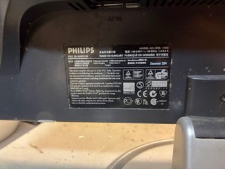 Monitor Philips 170S 17 pollici 4:3 VGA