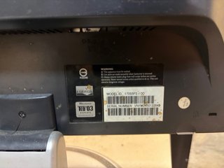 Monitor Philips 170S 17 pollici 4:3 VGA