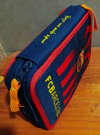 Mochila y Estuche FC Barcelona
