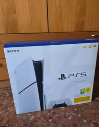 Consola Sony PS5 Blanca y mando