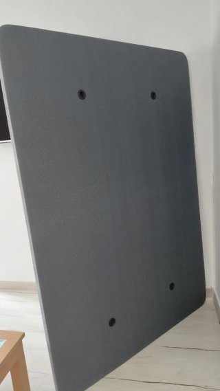 Base tapizada 135x190cm 7 patas