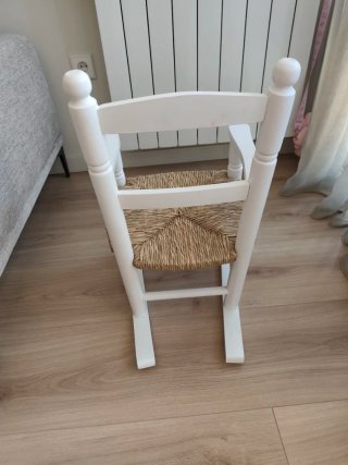Mecedora infantil personalizada Carlota