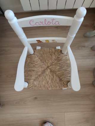 Mecedora infantil personalizada Carlota