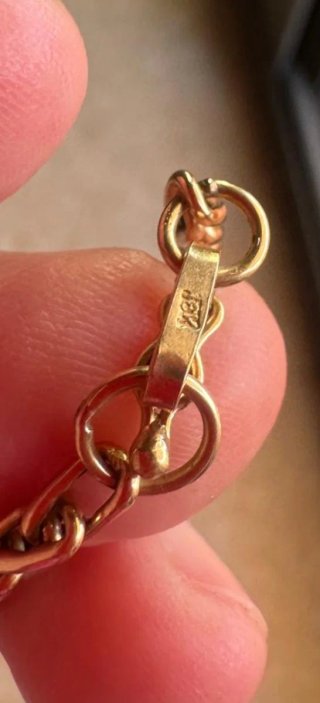 Antigua Cadena de oro 18kt 13.16g 50cm