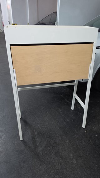 Escritorio plegable madera y metal