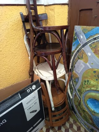 Sillas de madera antiguas