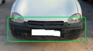 Paragolpes delantero opel corsa b swing 490415